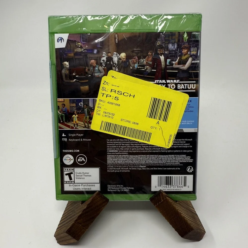 The Sims 4 Star Wars Journey‎ To Batuu Bundle Xbox One Video Game New Sealed EA